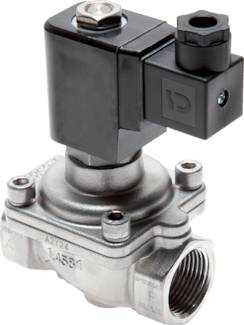 Landefeld 2/2-way solenoid valves from stainless steel, force controlled Image