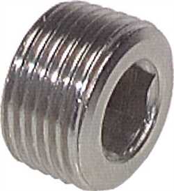 Landefeld Closing plugs with inner hexagon, without collar, up to 40 bar Image
