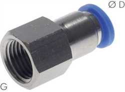 Landefeld Push-in fittings with female thread, standard Image