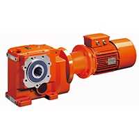 LEROY SOMER Orthobloc - zone 1 and 2  Helical Geared Motor With Right-angle Output Image