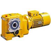 LEROY SOMER Orthobloc - zone 21  Helical Geared Motor With Right-angle Output Image