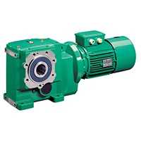 LEROY SOMER Orthobloc - zone 22  Helical Geared Motor With Right-angle Output Image