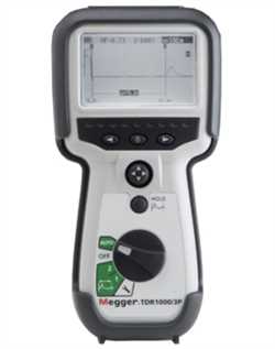 Megger TDR1000/3P  Handheld TDR for Power Applications Image