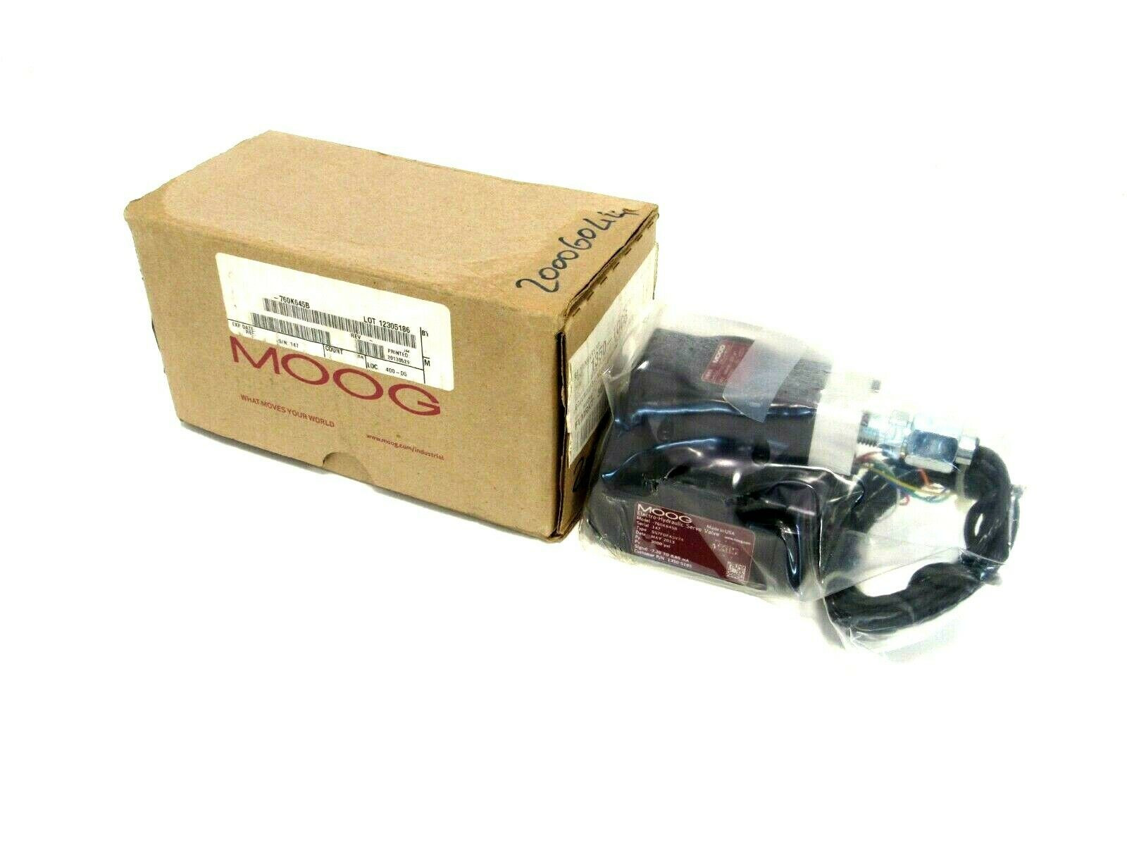 Moog 760K645B Servo Valve
