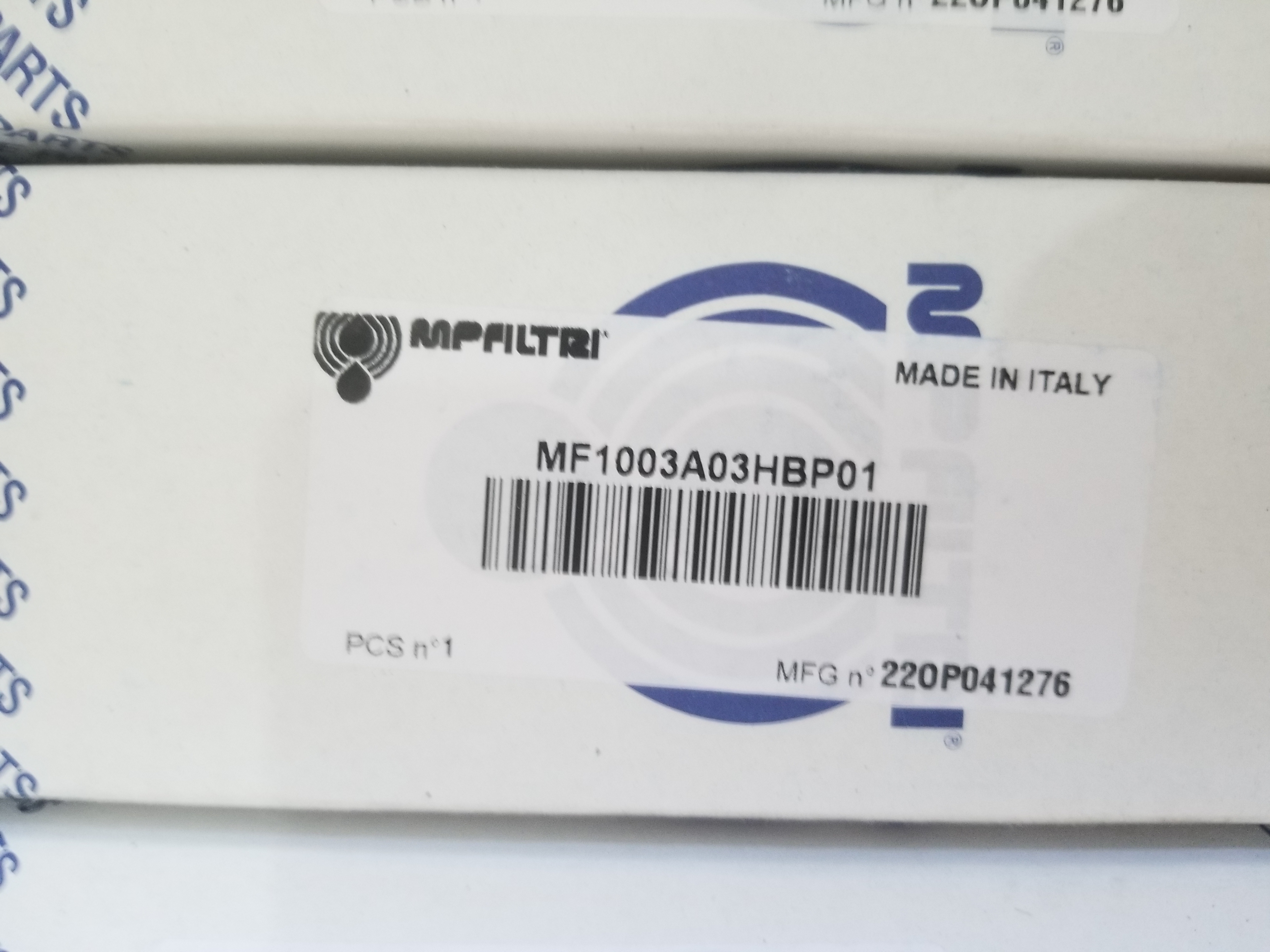 Mp Filtri Mf1003A03Hbp01 Filter Element - Mp Filtri | Imtek Engineering ...