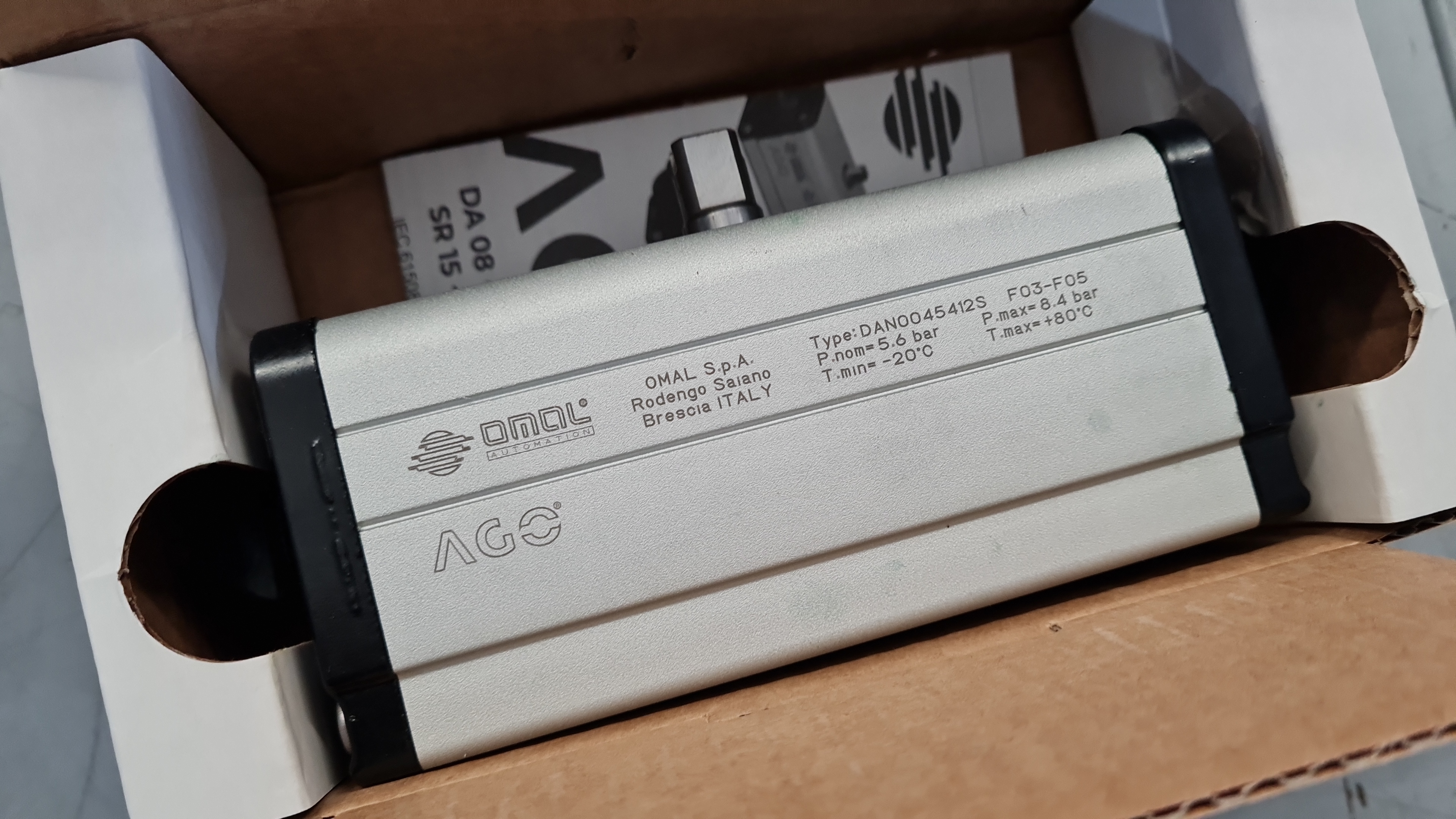 Omal DE 045 F03-F05 Q11 Pneumatic Actuator