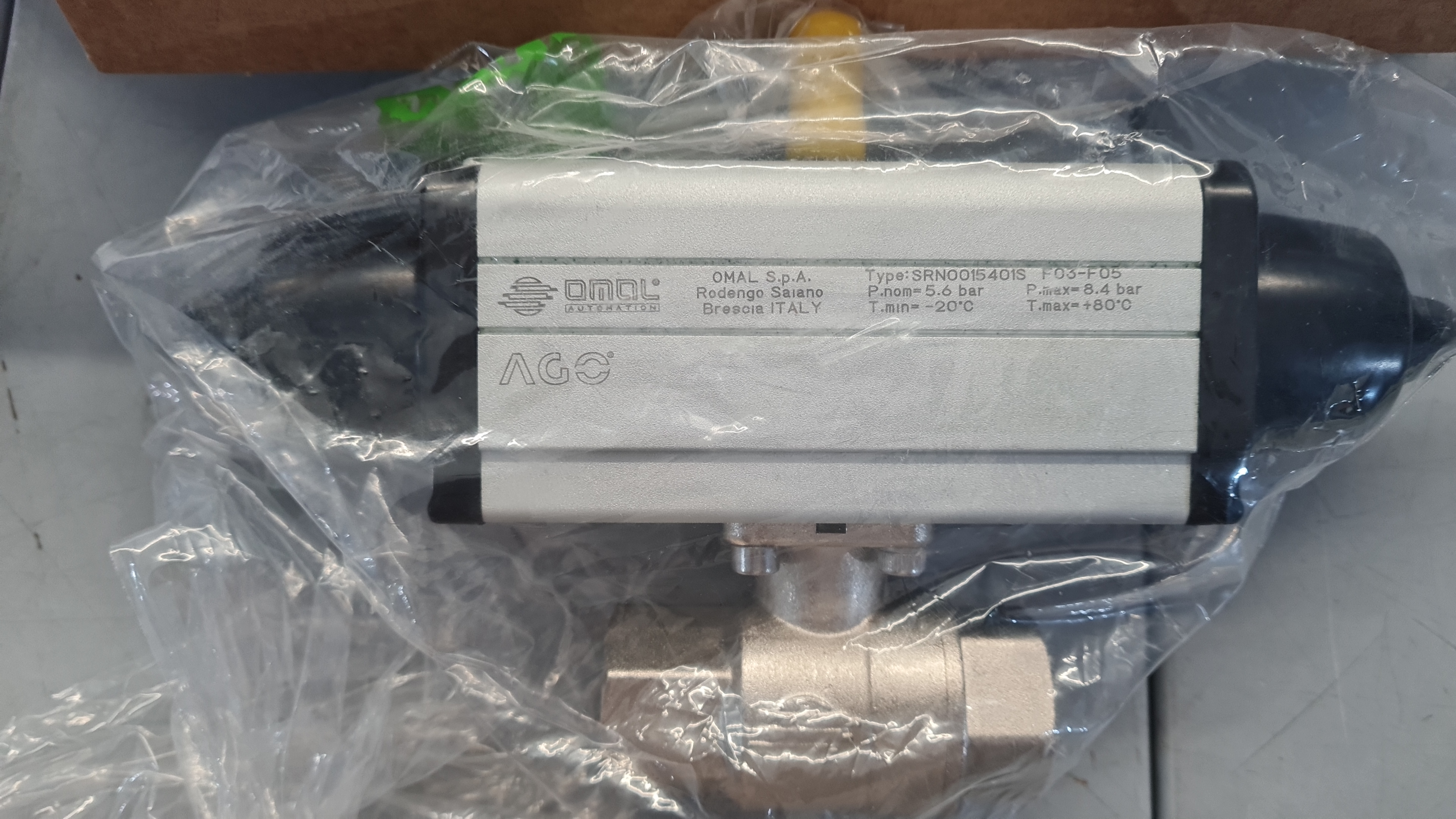 Omal SG100H005 Ball Valve With Actuator