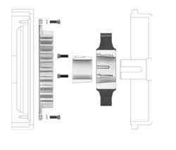 Reich Type AC-T...F2  ARCUSAFLEX ® Highly Flexible Coupling Image