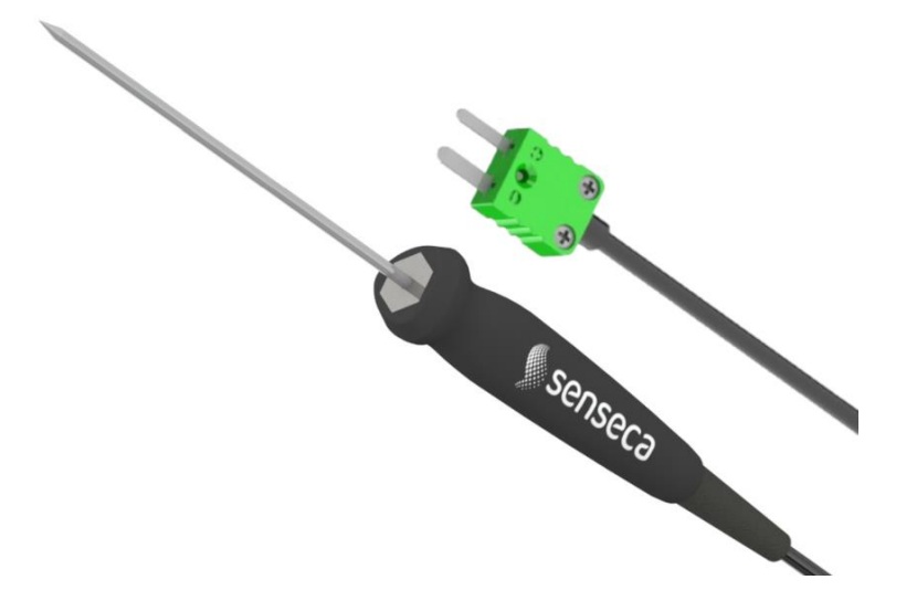 Senseca AX131-I3-130-L01-S-MF Type K Insertion Probe