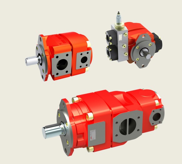 Bucher Hydraulics QX43-025R Internal Gear Pump