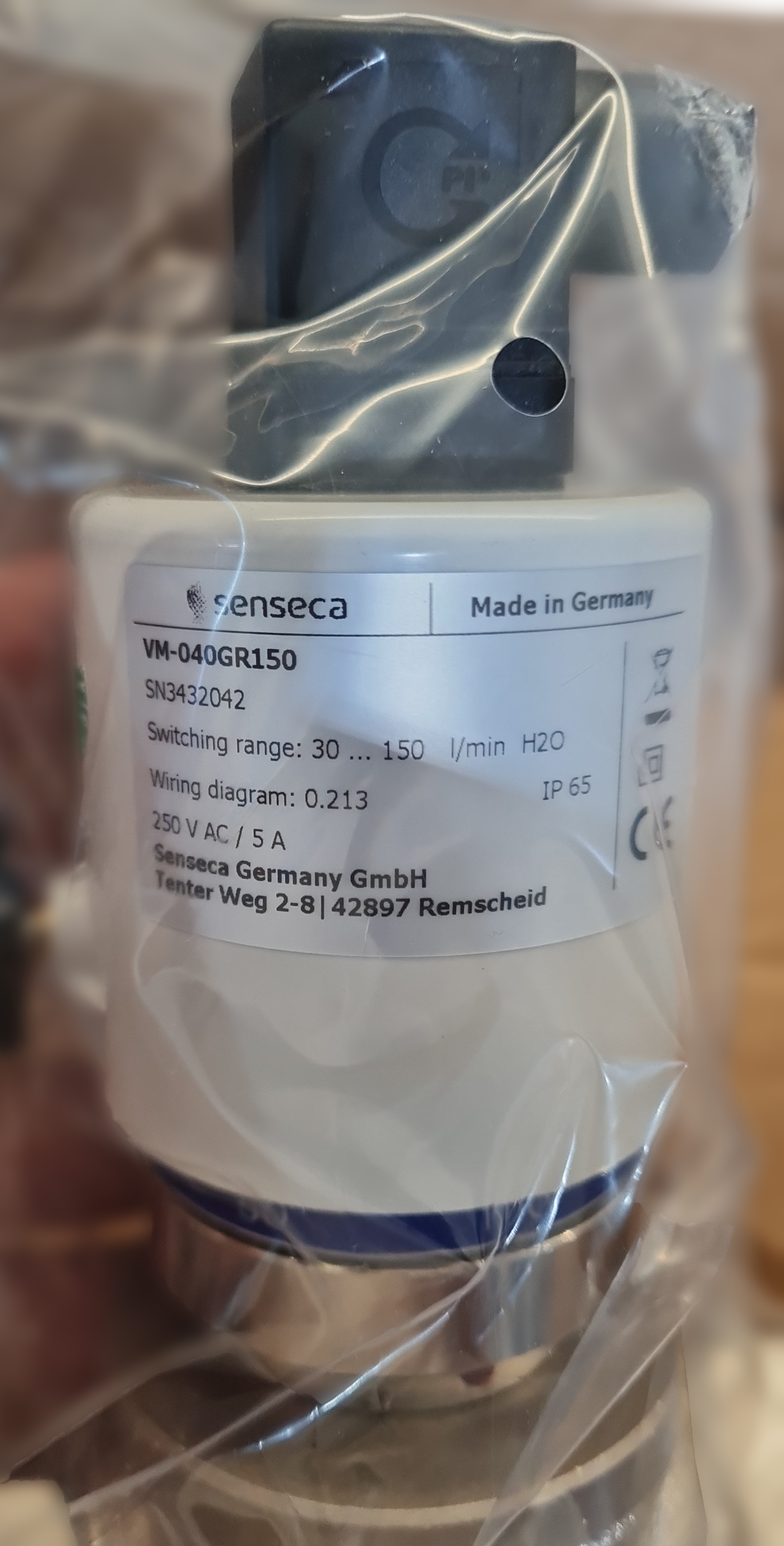 Senseca VM-040GR150 Flow Switch - Senseca | Imtek Engineering - Global ...