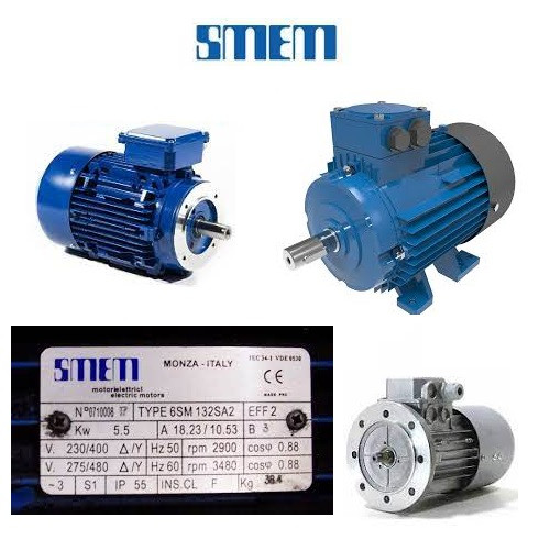 Smem Manufacturing Smem 6SM 80B4 Motor - Smem | Imtek Engineering - Global Spare Parts ...