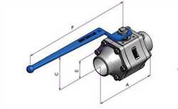 Starline 116TGT-G/BW  Superstar Ball Valve Image