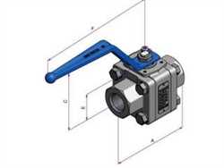 Starline 236SGS-G/BW  Masterstar Ball Valve Image