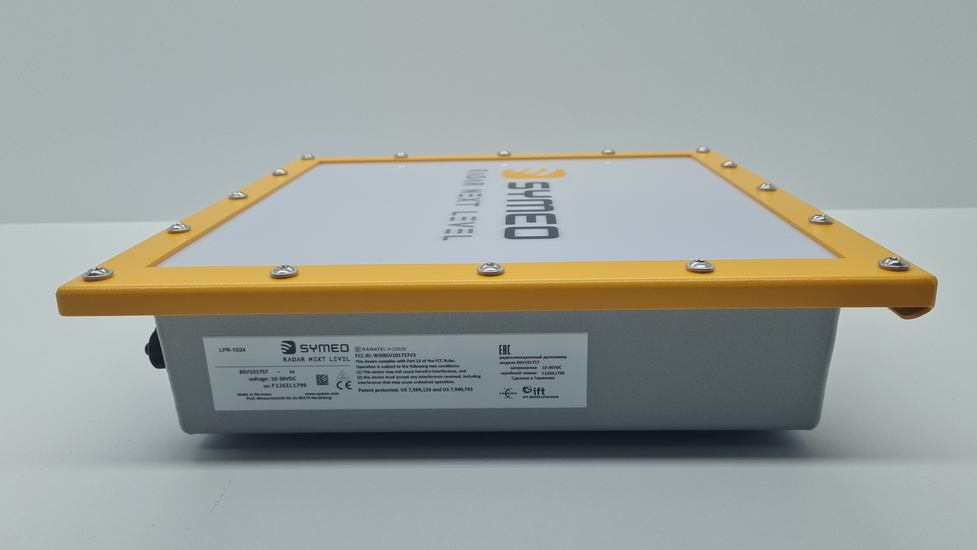 Symeo LPR-1D24-SX TCP/IP; 200 M Radar Sensor - Symeo | Imtek ...