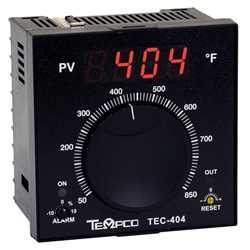 Tempco MODEL TEC-404 TEMPERATURE CONTROLLER Image