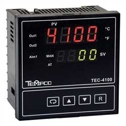 Tempco MODEL TEC-4100 TEMPERATURE CONTROLLER Image