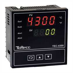 Tempco MODEL TEC-4300 TEMPERATURE CONTROLLER Image