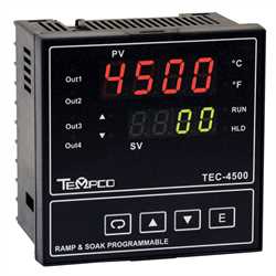 Tempco MODEL TEC-4500 TEMPERATURE CONTROLLER Image
