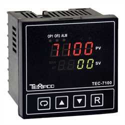 Tempco MODEL TEC-7100 TEMPERATURE CONTROLLER Image