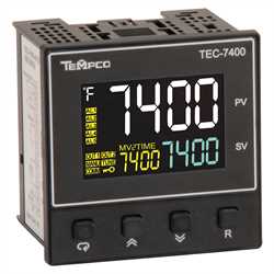 Tempco MODEL TEC-7400 TEMPERATURE CONTROLLER Image