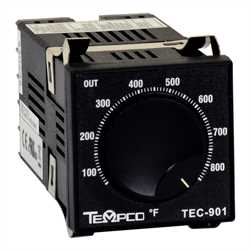 Tempco MODEL TEC-901 TEMPERATURE CONTROLLER Image