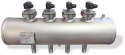 Turbo XTF Series  Stainless Steel Global Immersion Header Tank Ø6” Image