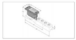 TURCK BL67-4DI-P Electronic Module Image