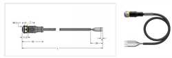 TURCK RKC4.4T-10/TXL Connection Cable Image