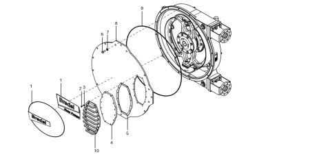 Watson-Marlow BREDEL 28-240123 Quad Ring-1.66m - Nbr (spx40)