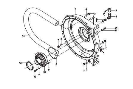 Watson-Marlow BREDEL 28-29040257 Packing Ring-fiber Washer (spx40)