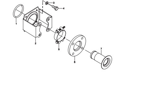 Watson-Marlow BREDEL 28-C101045 Hoseclamp-steel Galvanised (spx50) Image
