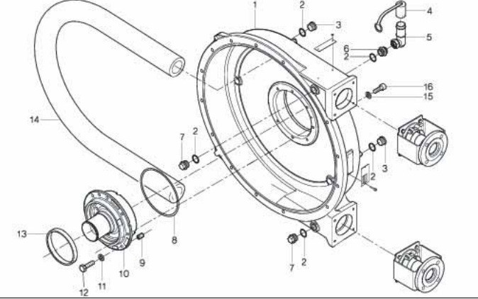 Watson-Marlow BREDEL 28-S213611 Seal-nbr 180 X 210 X 15 (spx50)
