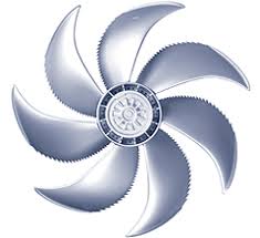 Ziehl-Abegg FN050-4EK.4I.V7P Art. 175052 Axial Fan With Sickle-shaped Blades