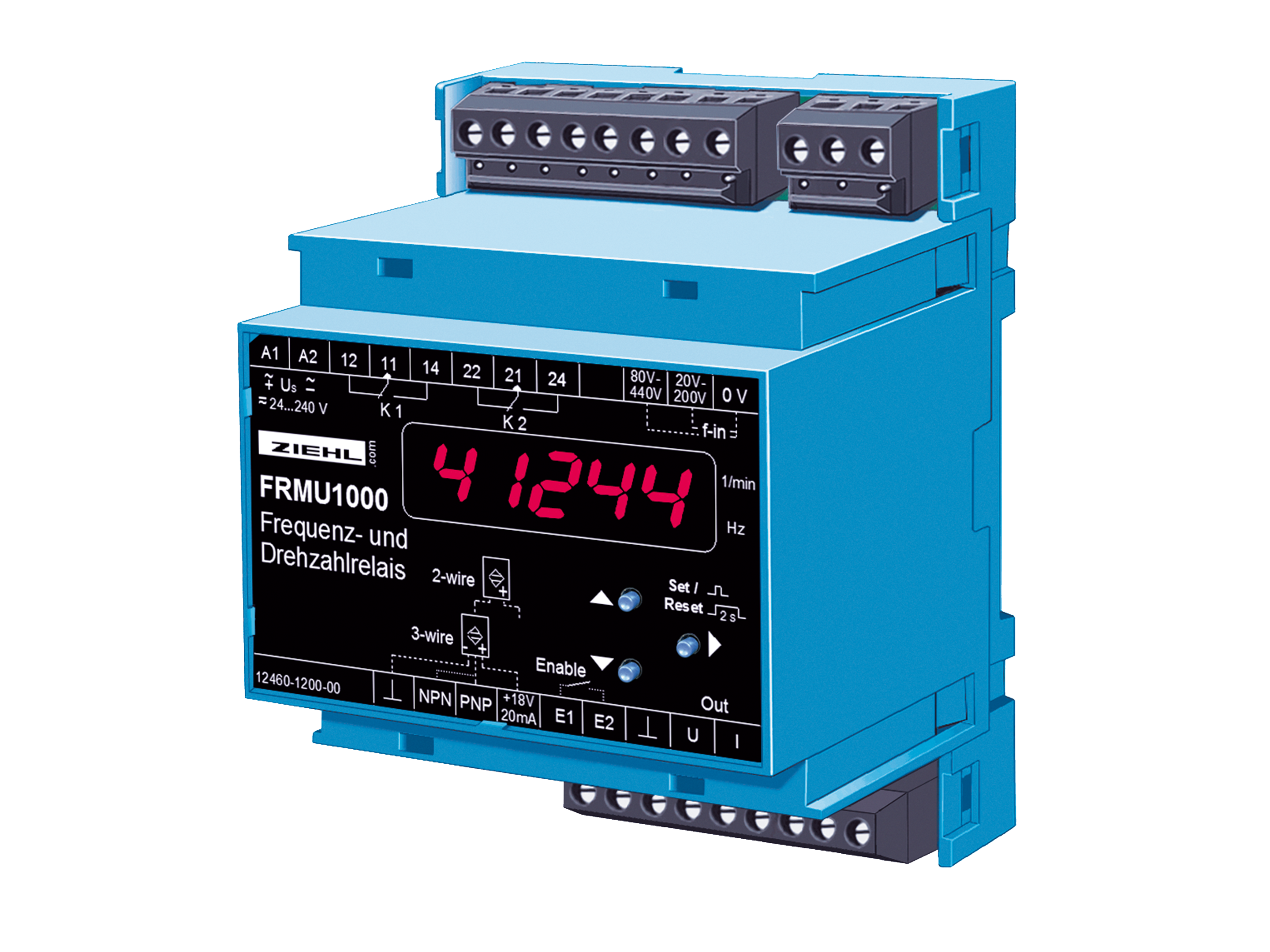 Ziehl FRMU1000 Frequency And Speed Relay