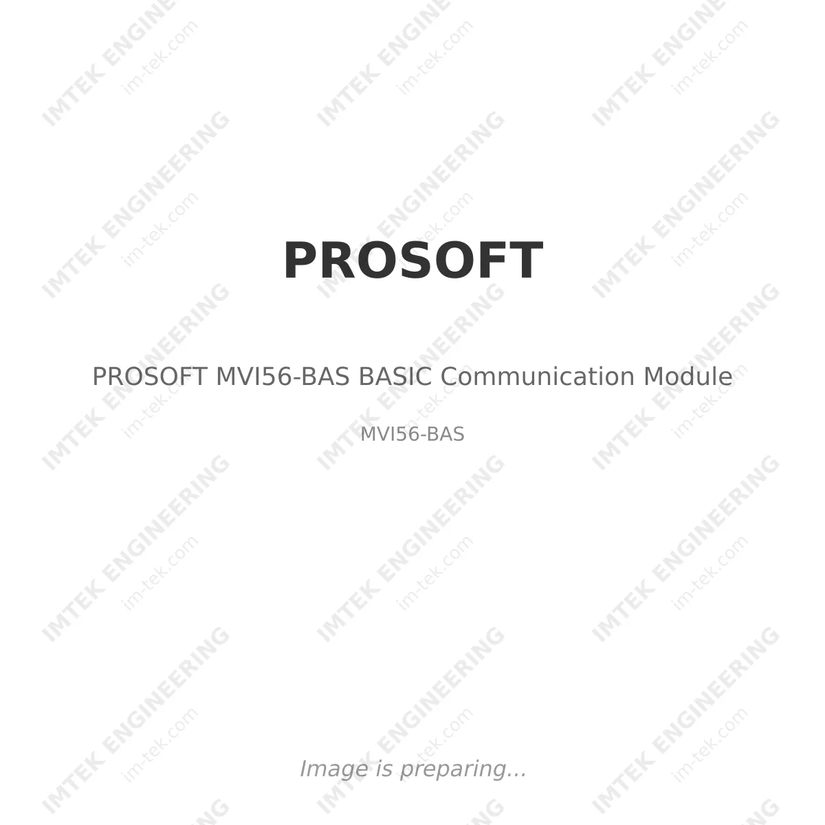 PROSOFT PROSOFT MVI56-BAS BASIC Communication Module - MVI56-BAS
