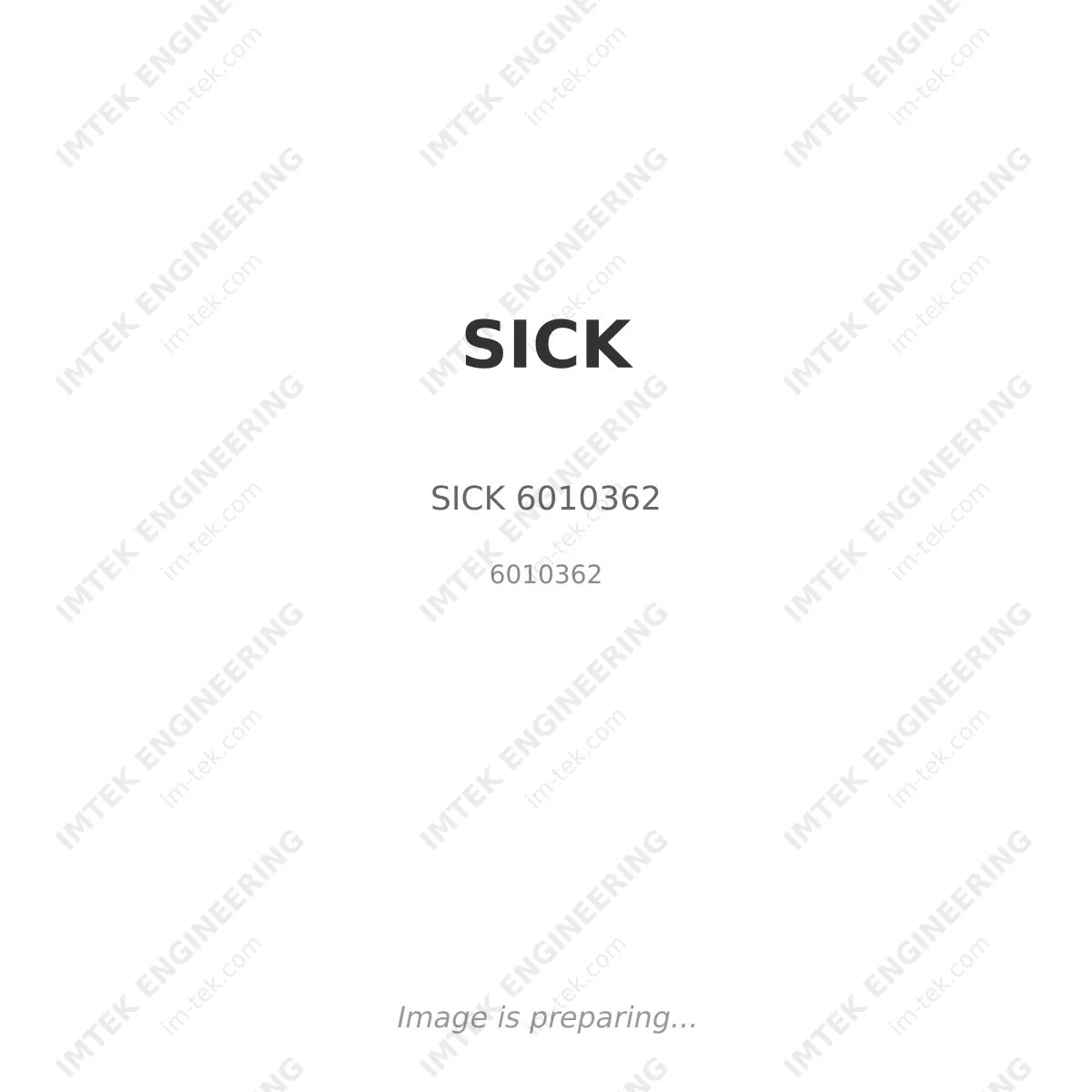 SICK SICK 6010362 - 6010362