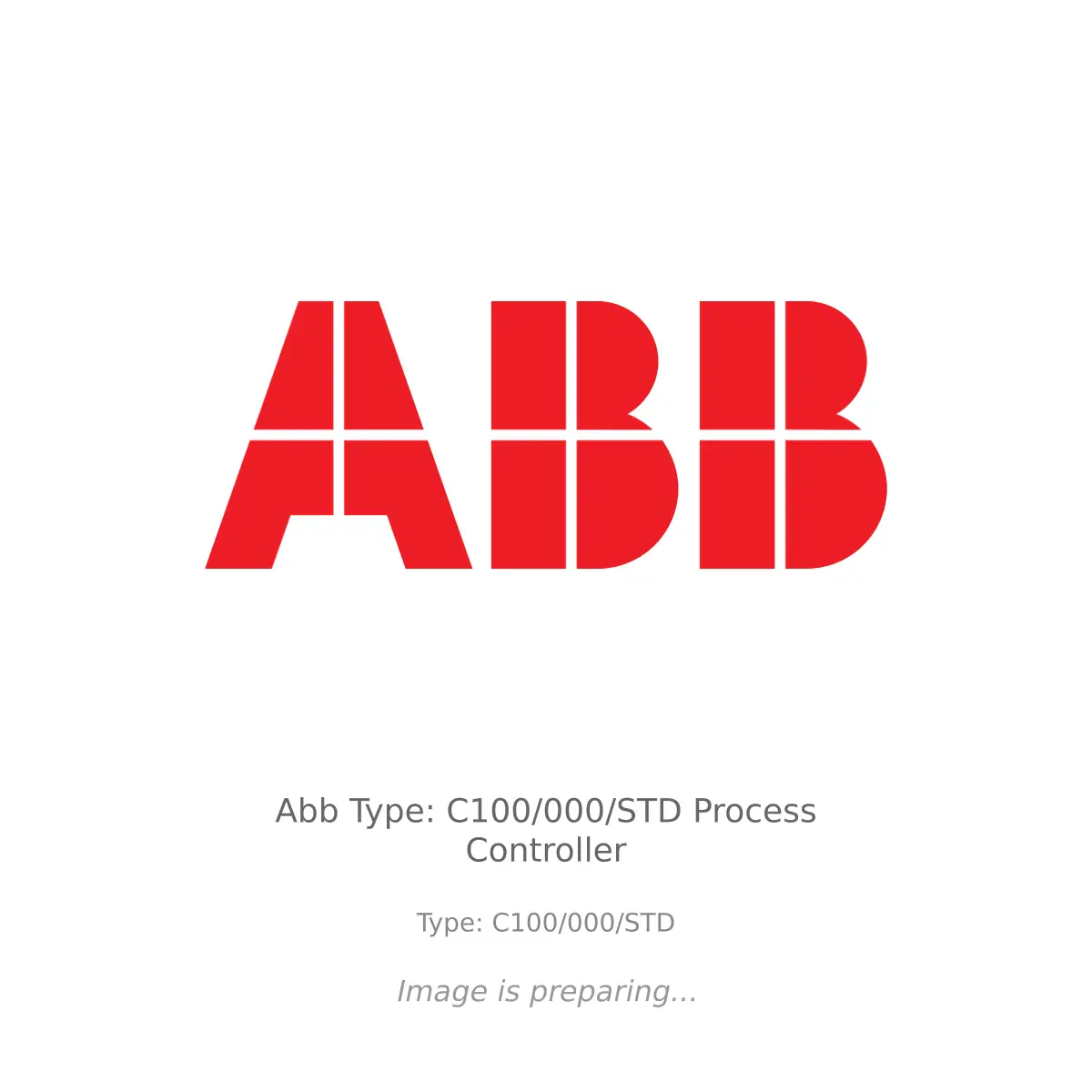 ABB - Abb Type: C100/000/STD Process Controller ABB Abb Type: C100/000/STD Process Controller - Type: C100/000/STD