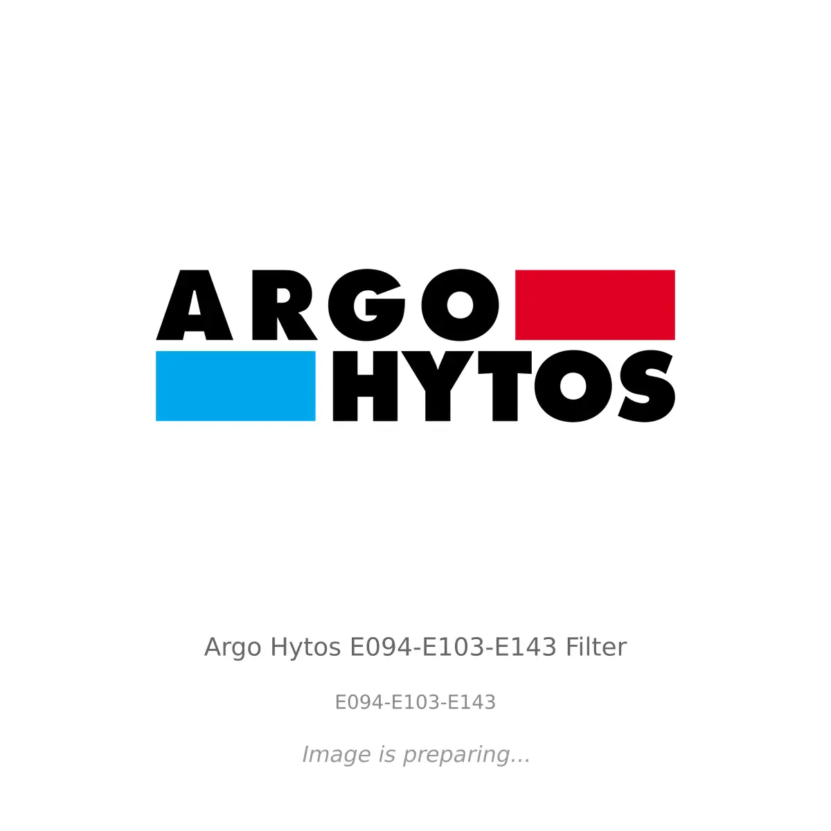 Argo Hytos Argo Hytos E094-E103-E143 Filter - E094-E103-E143