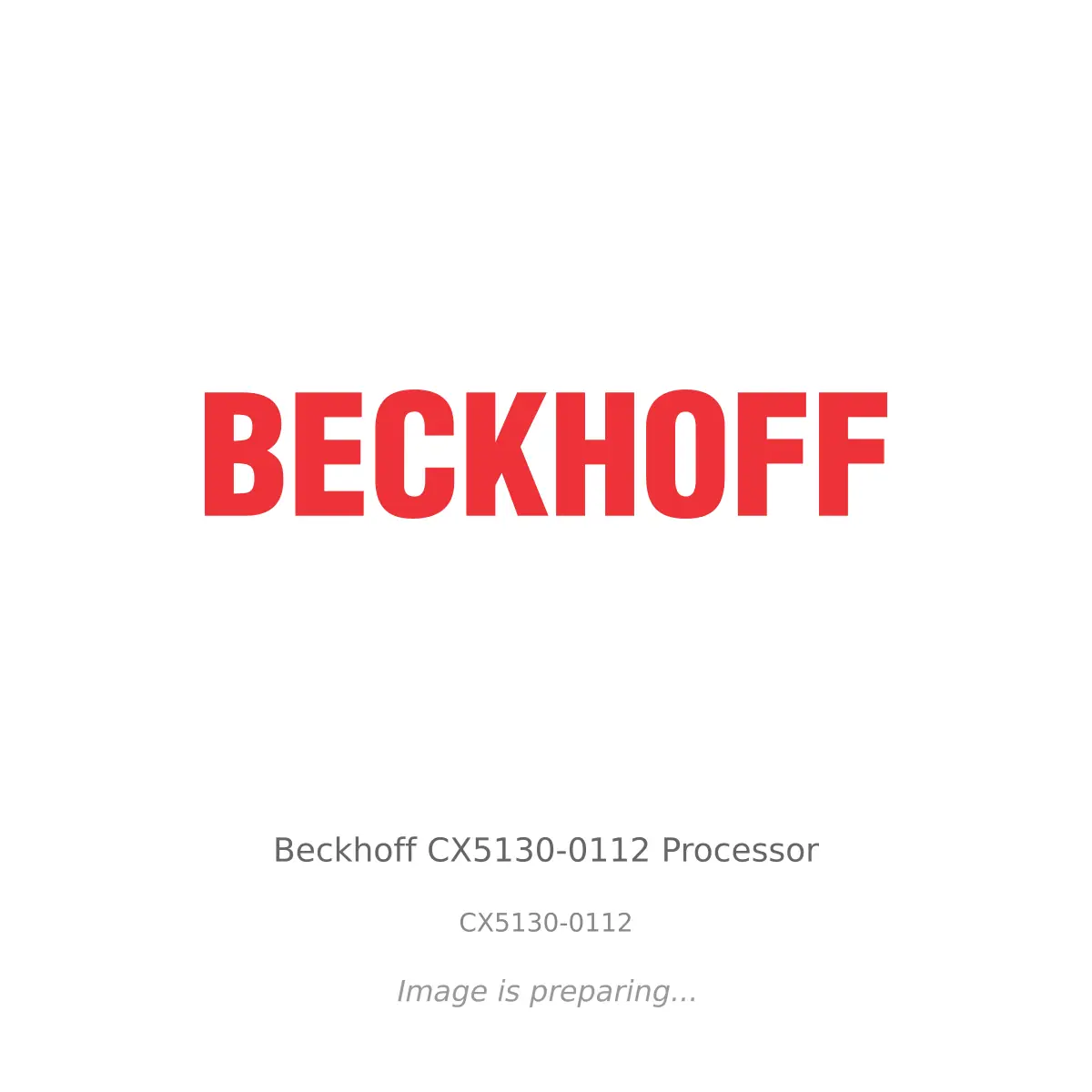 Beckhoff Beckhoff CX5130-0112 Processor - CX5130-0112