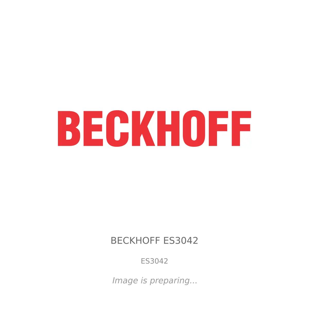 BECKHOFF BECKHOFF ES3042 - ES3042