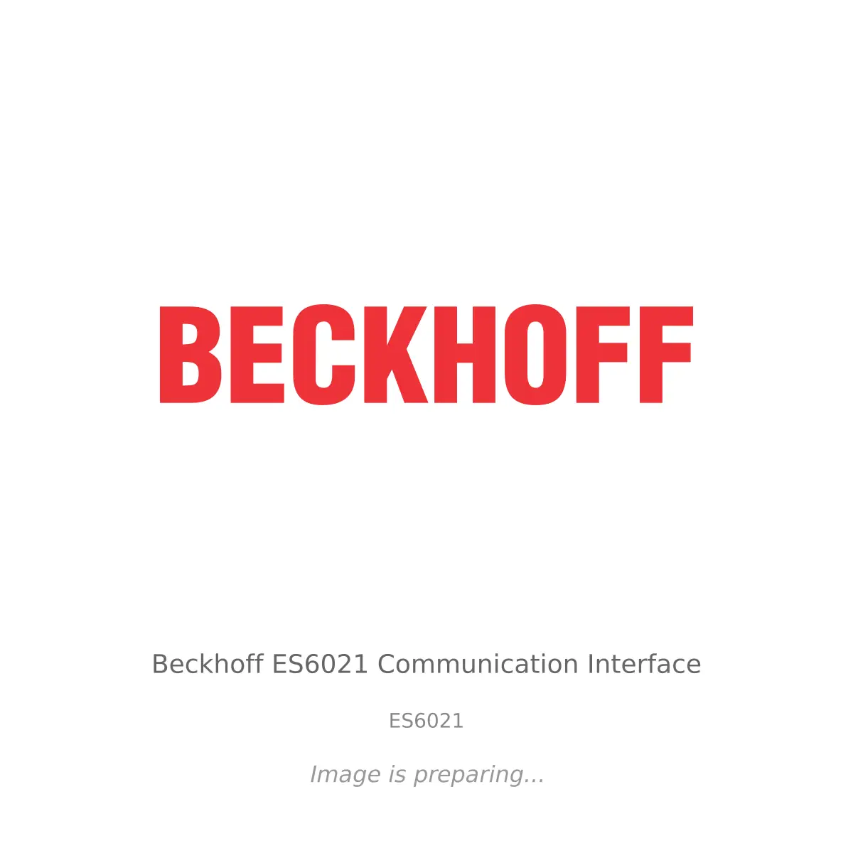 Beckhoff Beckhoff ES6021 Communication Interface - ES6021