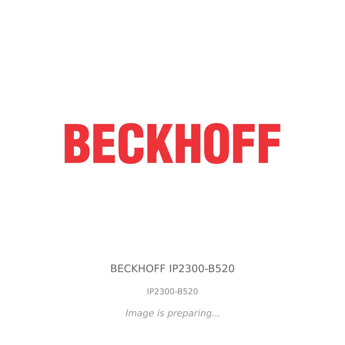 BECKHOFF BECKHOFF IP2300-B520 - IP2300-B520