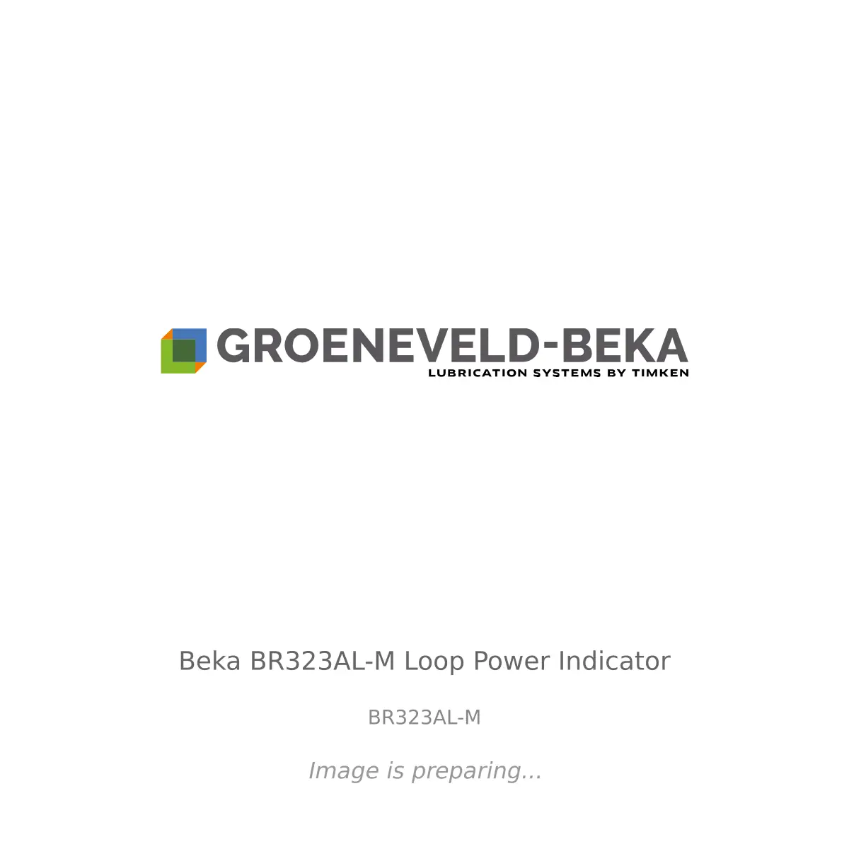 Beka Beka BR323AL-M Loop Power Indicator - BR323AL-M