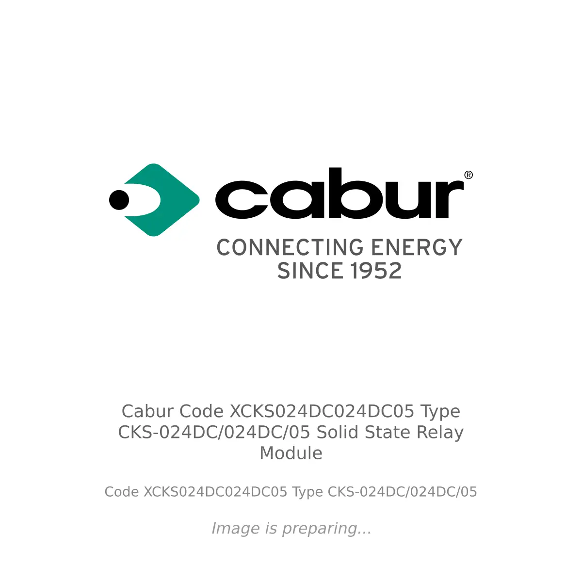 Cabur Cabur Code XCKS024DC024DC05 Type CKS-024DC/024DC/05 Solid State Relay Module - Code XCKS024DC024DC05 Type CKS-024DC/024DC/05
