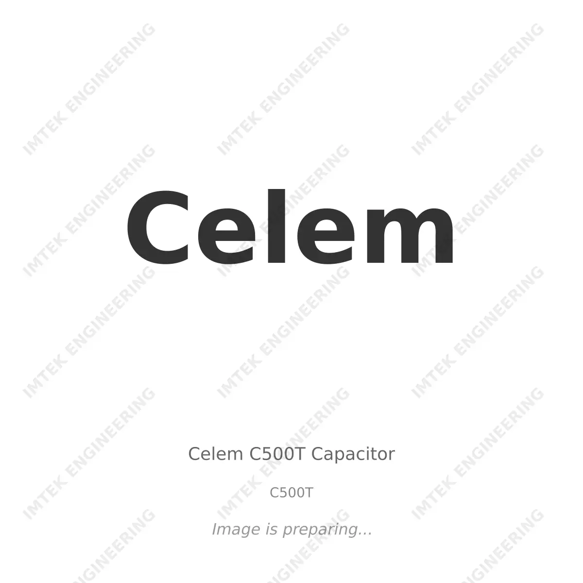 Celem Celem C500T Capacitor - C500T