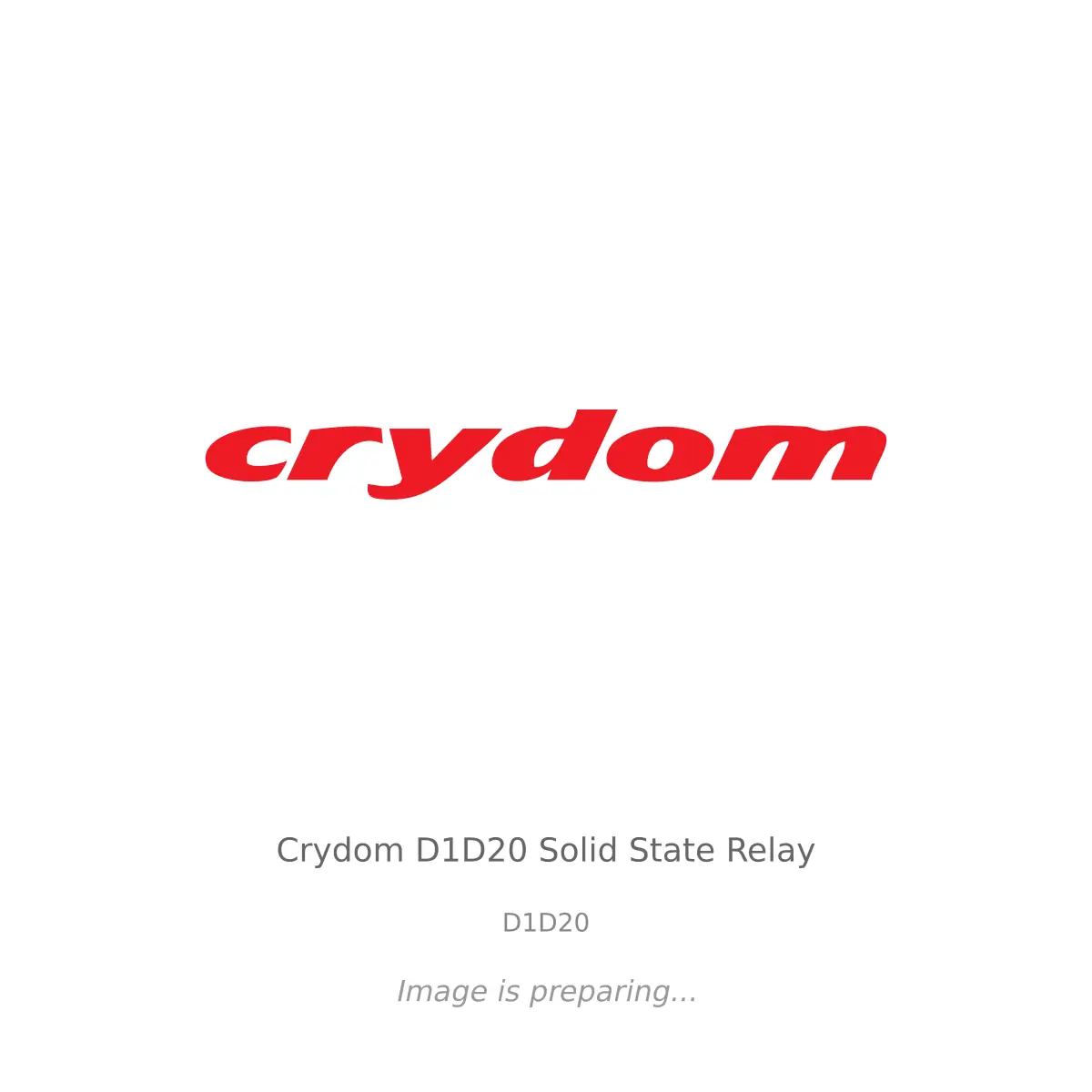 Crydom Crydom D1D20 Solid State Relay - D1D20