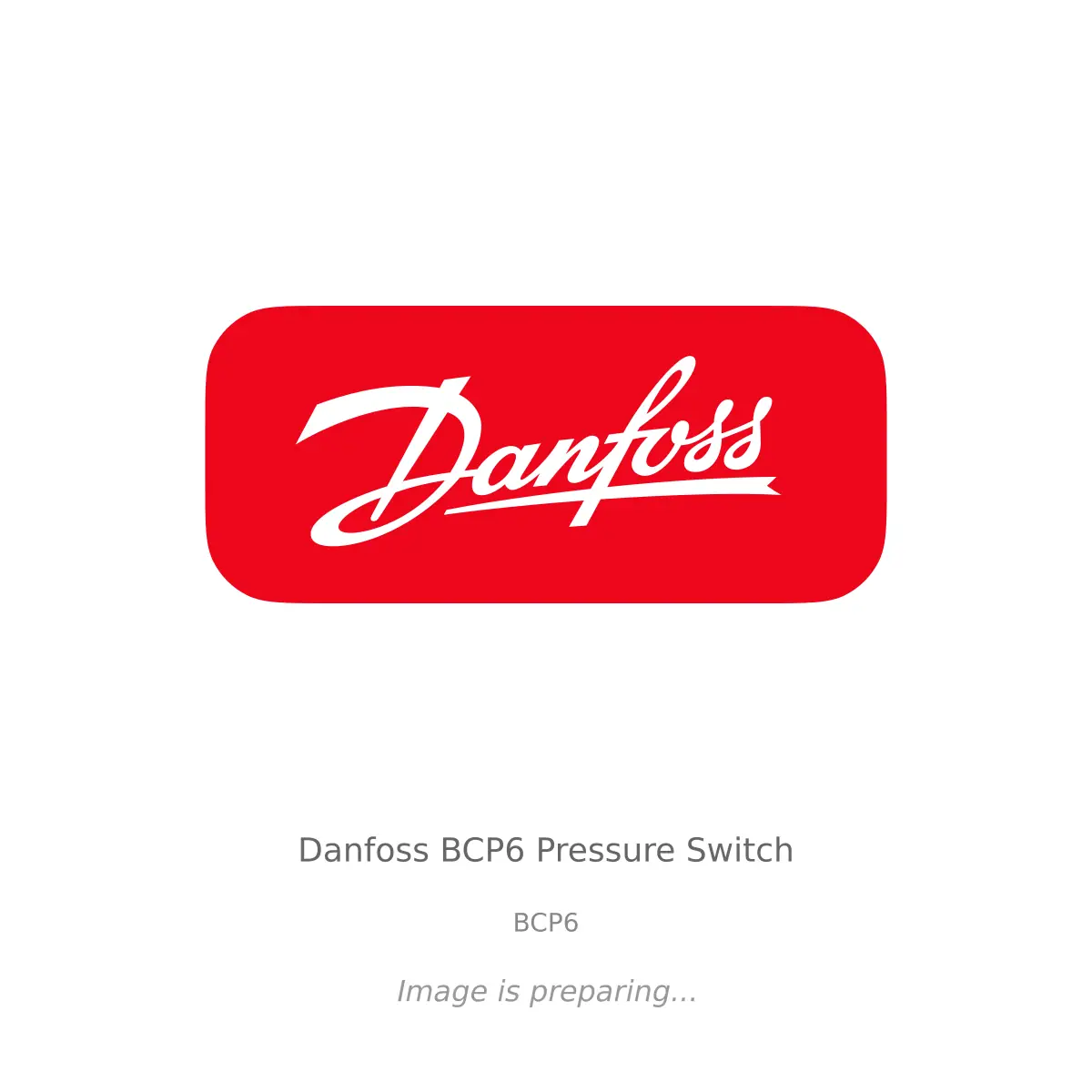 Danfoss Danfoss BCP6 Pressure Switch - BCP6