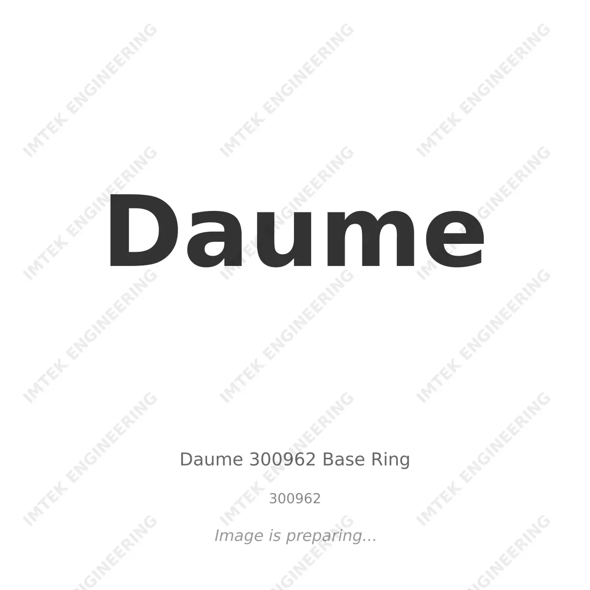 Daume Daume 300962 Base Ring - 300962
