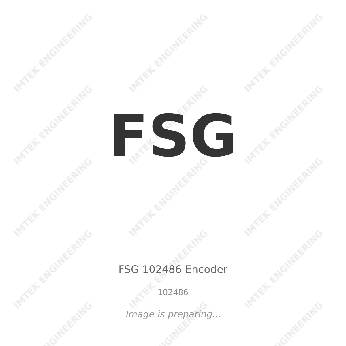 FSG FSG 102486 Encoder - 102486
